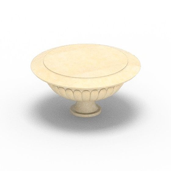 Vintage Pedestal 3D Model