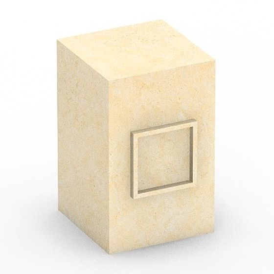 Earth Color Square Column 16