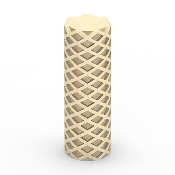 Modern Round Cylinder 3D Model for Stylish Interiors