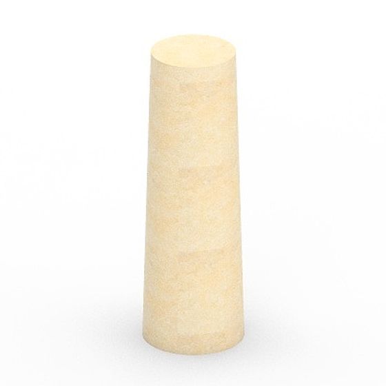 Modern Gray Cylinder Column 3D Model for Spaces