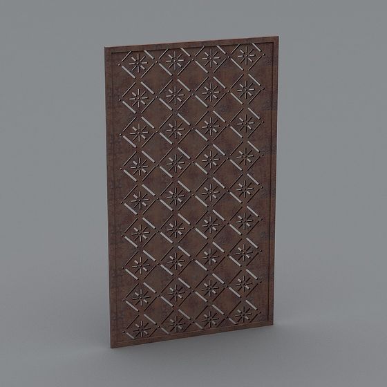 Vintage Metal Screen 3D model