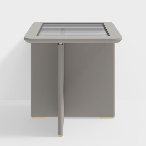 Urban Corner Side Table 3D model for Modern Spaces