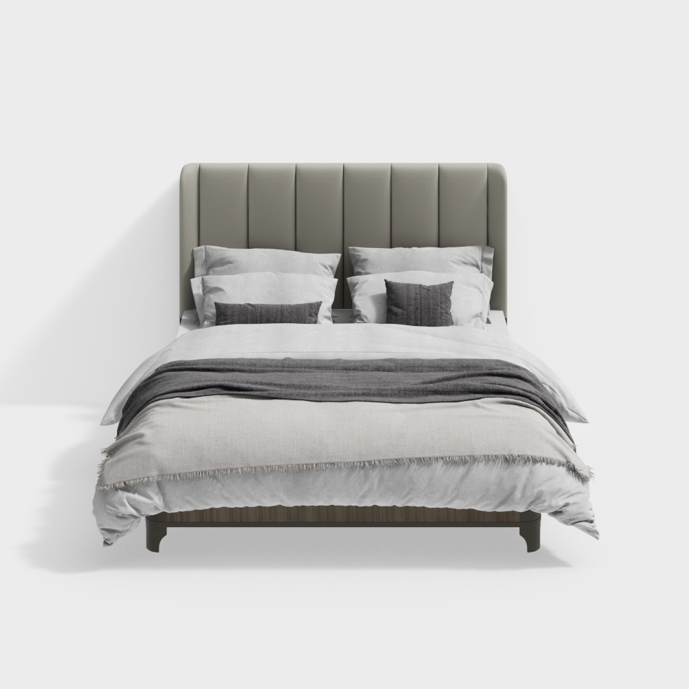 Zhida Home - Modern light luxury style bed frame 1.8mZB2174-1