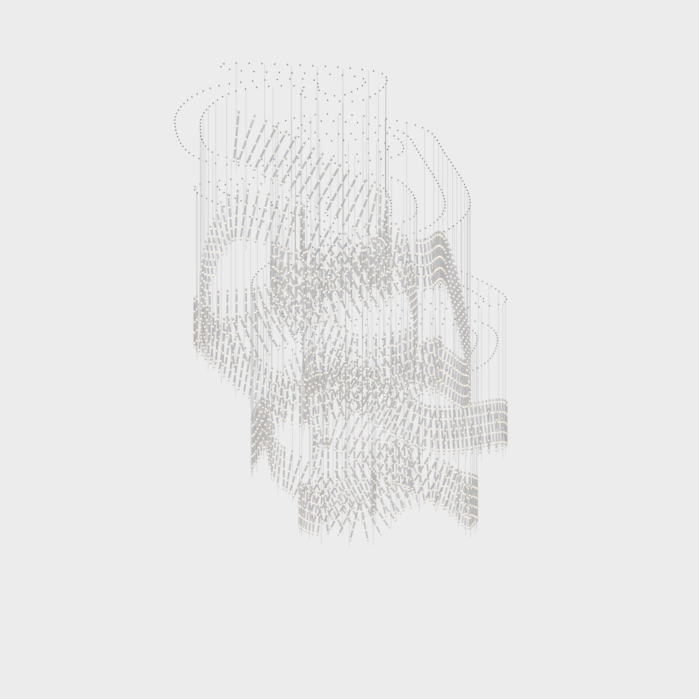 DS12 đèn chùm pha lê hình đặc biệt-OB