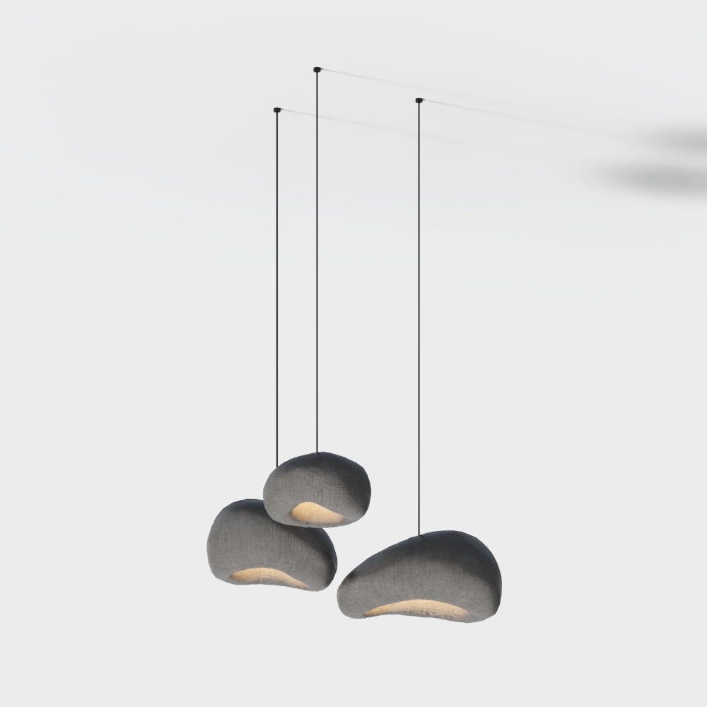 Стол ваби-саби с подвесной люстрой