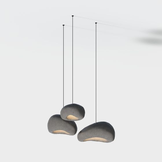 Стол ваби-саби с подвесной люстрой