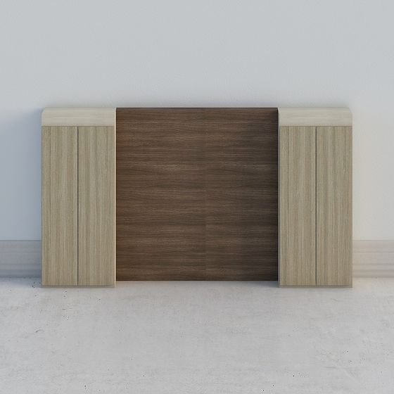 Urban Window Cabinet 3D model for Modern Spaces