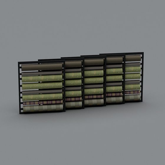 Low Polygon Fabric Display Stand 3D model