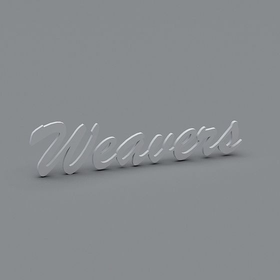 Wavers 3D Model - Elegant Curved Design