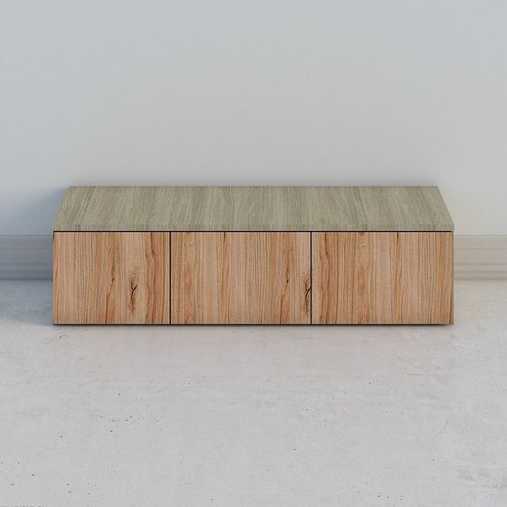 Modern Minimalist TV Cabinet 3D model