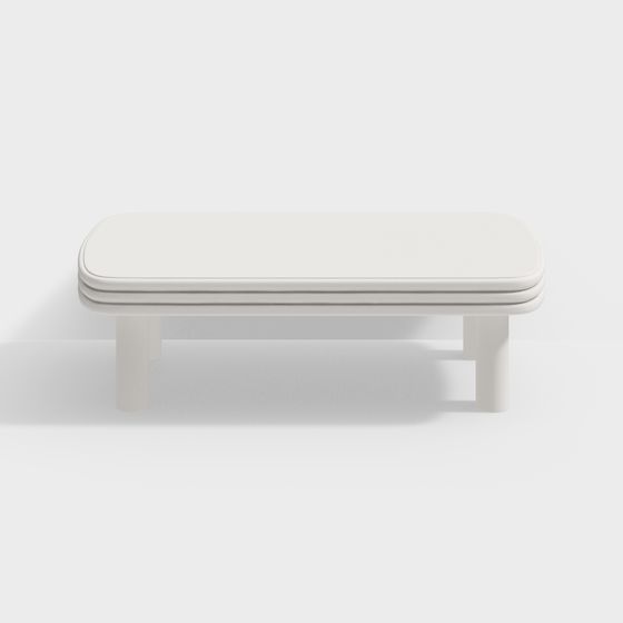 Minimalist Bench 3D model for Elegant Interiors