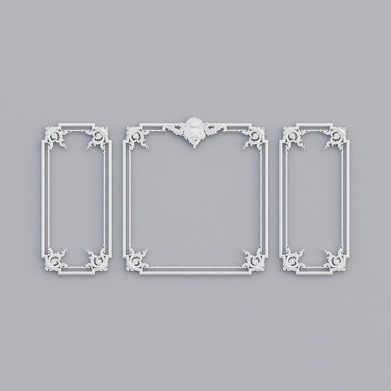Classical Frame Set 3D model