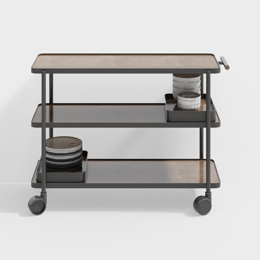 Armadio in Acciaio Inossidabile CD11-1F H Nakajima carrello-2