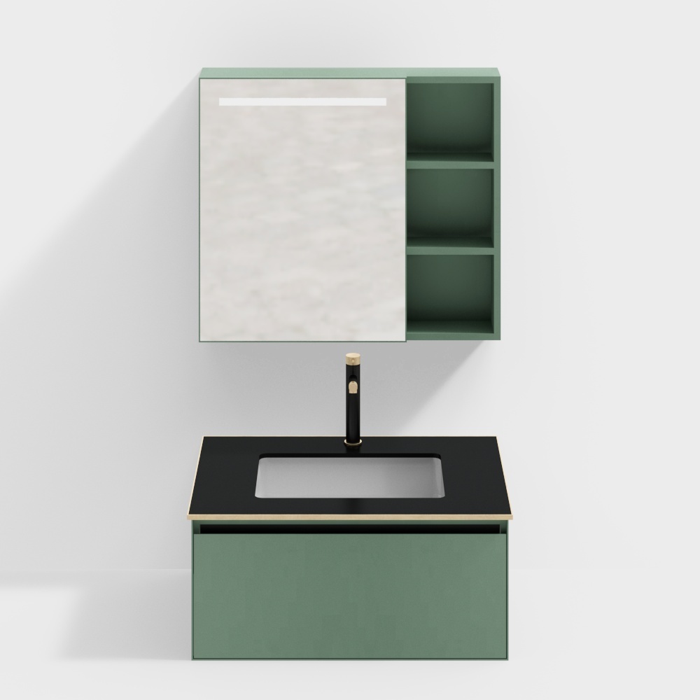 Stylish Modern Bathroom Cabinet 3D model
