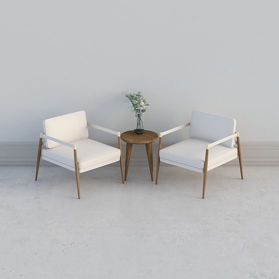 Urban Living Room 3D model