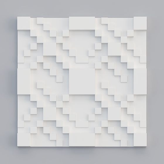 Pixel Cube 3D model