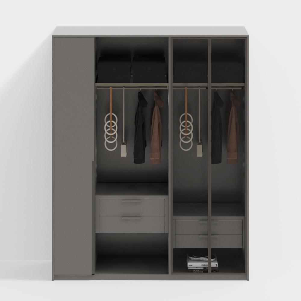 Современный легкий роскошный шкаф для спальни