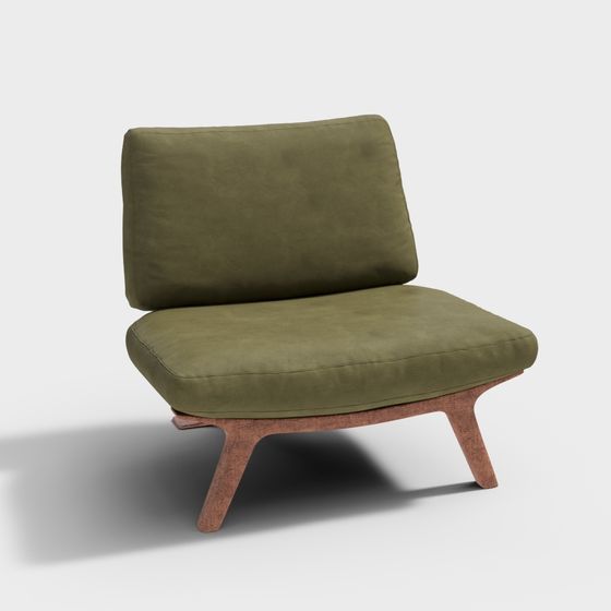 Cozy Lounge Chair 3D model
