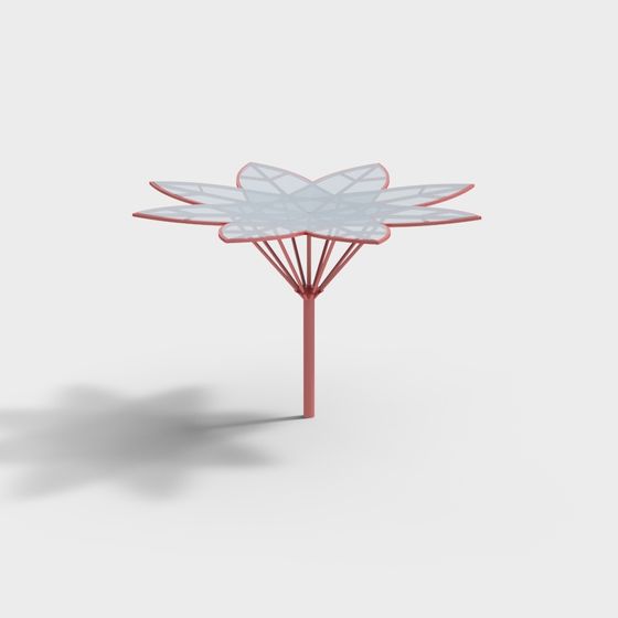 Petal Lamp 3D model for Creative Spaces