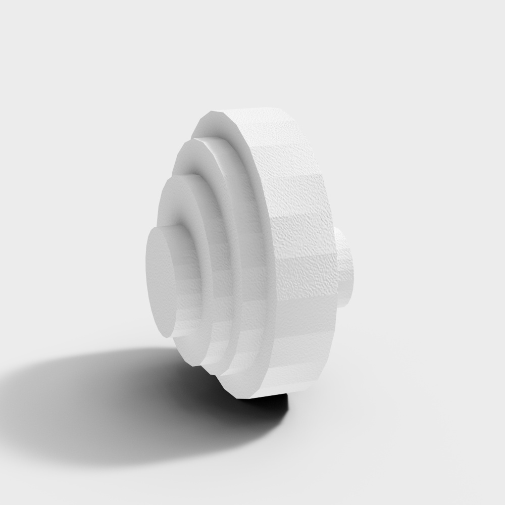 Detailed Low-Polygon Gear 3D Model for Creative Projects