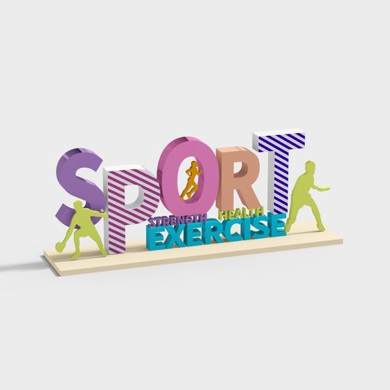 Dynamic Sports Vitality 3D Model