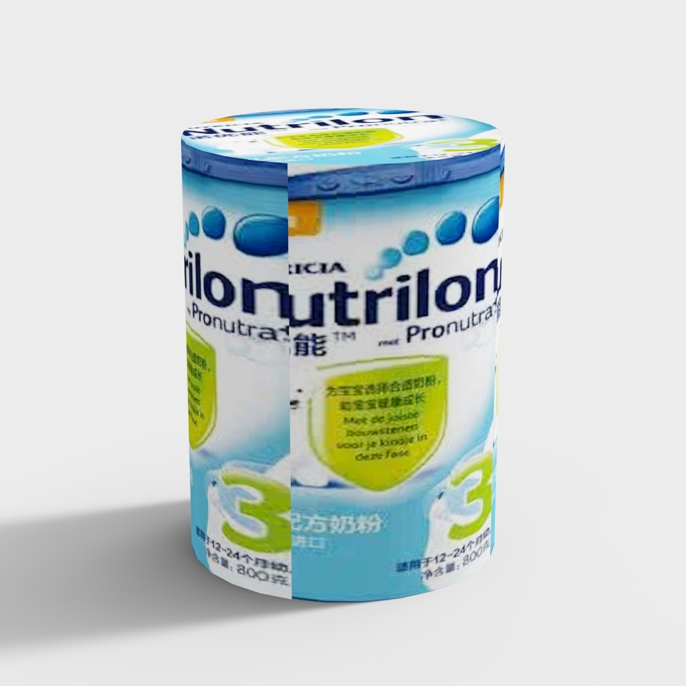 Nutrilon Infant Formula Can 3D Model