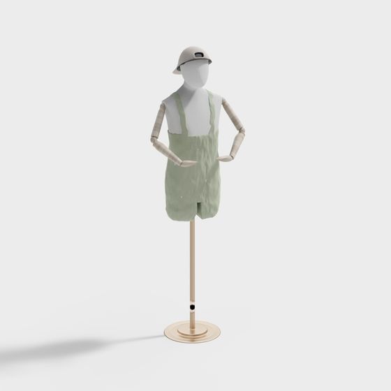 Urban Worker 3D Model for Diverse Applications