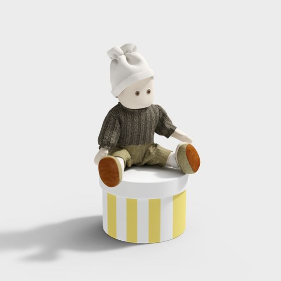 Cozy Critter 3D model