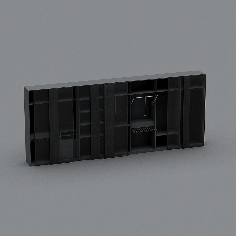 Urban Bookshelf 3D model