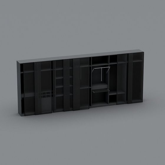 Urban Bookshelf 3D model