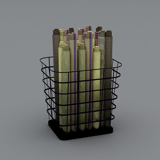 Unique Pencil Holder 3D model for Designers