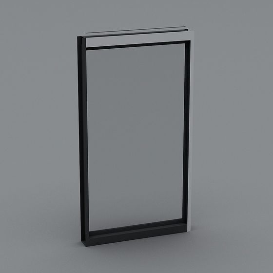 Minimalist City Window 3D model