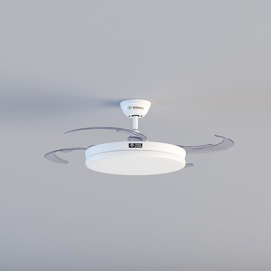 Invisible Fan 3D Model for Modern Spaces