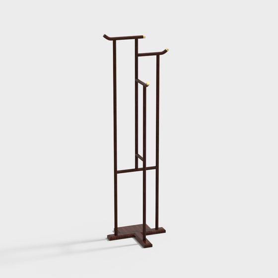 Unique Hat Rack 3D Model for Modern and Vintage Spaces