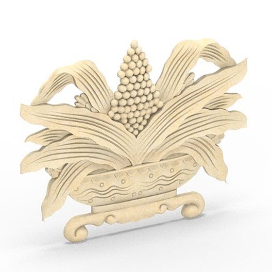 Corn Dance Low-Poly 3D Model