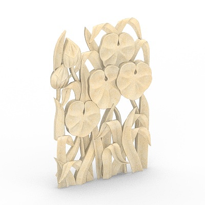 Modern relief 3D model-2