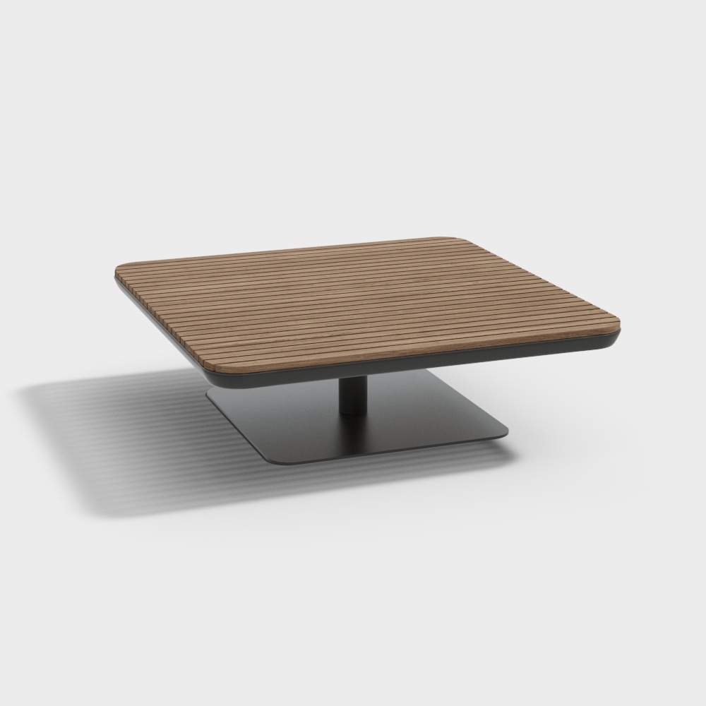 Yadi - New Freedom Series Coffee Table (Imitation Wood)-T284