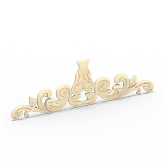 Vintage Scroll 3D model