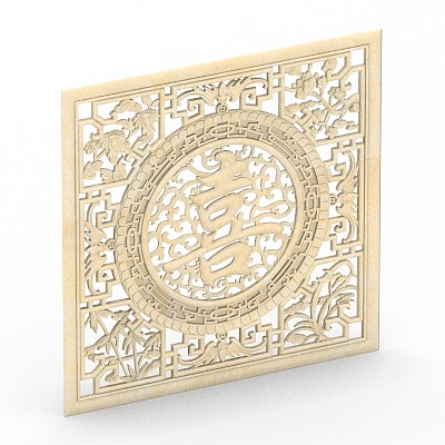 New Chinese relief 3D model-Xi