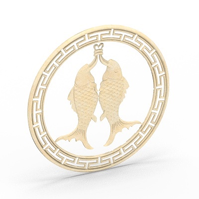 Chinese carved combination