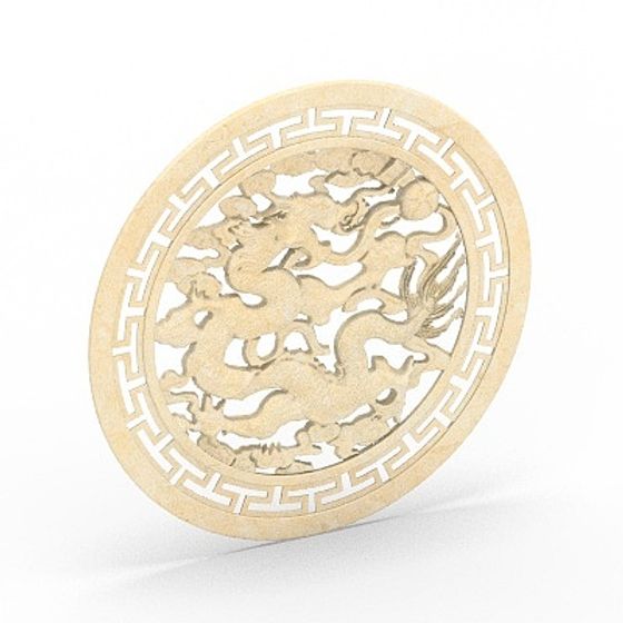 Dragon's Dance 3D model