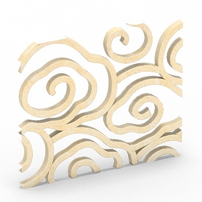 Chinese carved combination