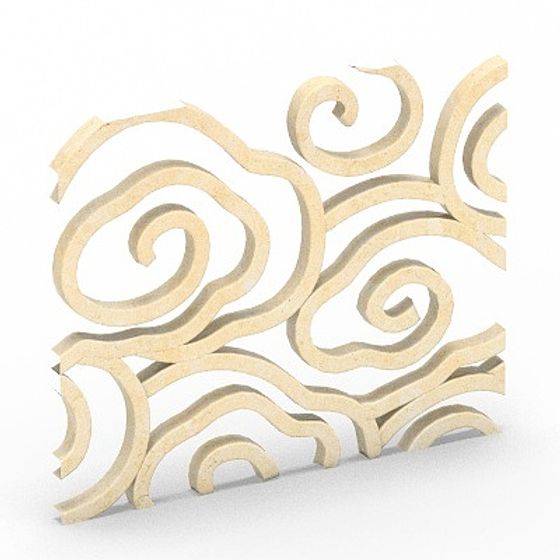 Cloud Roll and Wind Movement 3D model