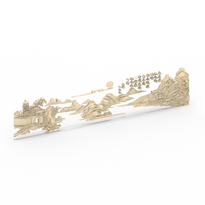 Chinese carved combination