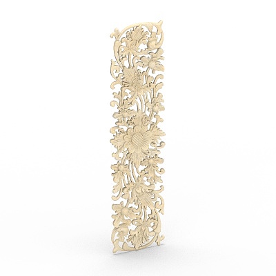 Carved flowers