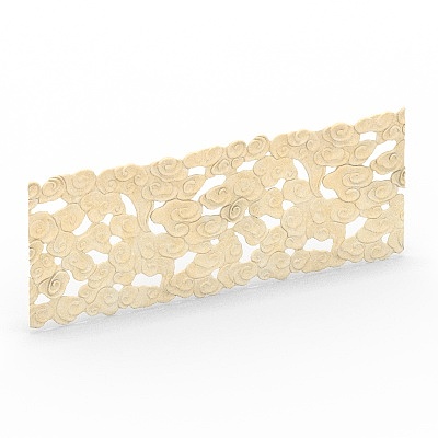 Chinese style auspicious cloud relief