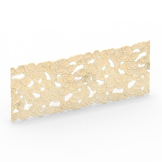 Clouds and Blossoms 3D model