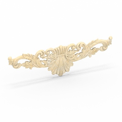 European carved 3D model-12