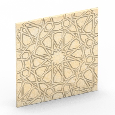 European carved 3D model-3