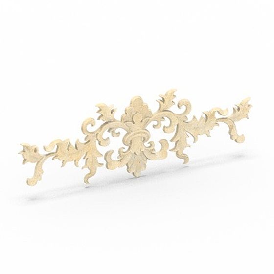 Royal Lace Low Poly 3D Model